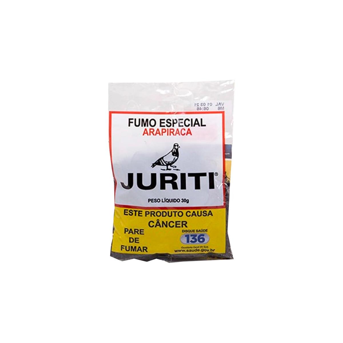 FUMO DESFIADO JURITI 30 GR UN