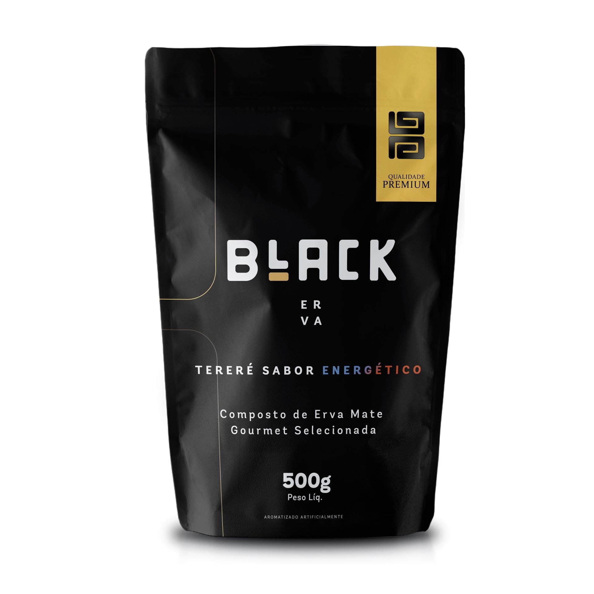 ERVA MATE BLACK ENERGETICO 500G