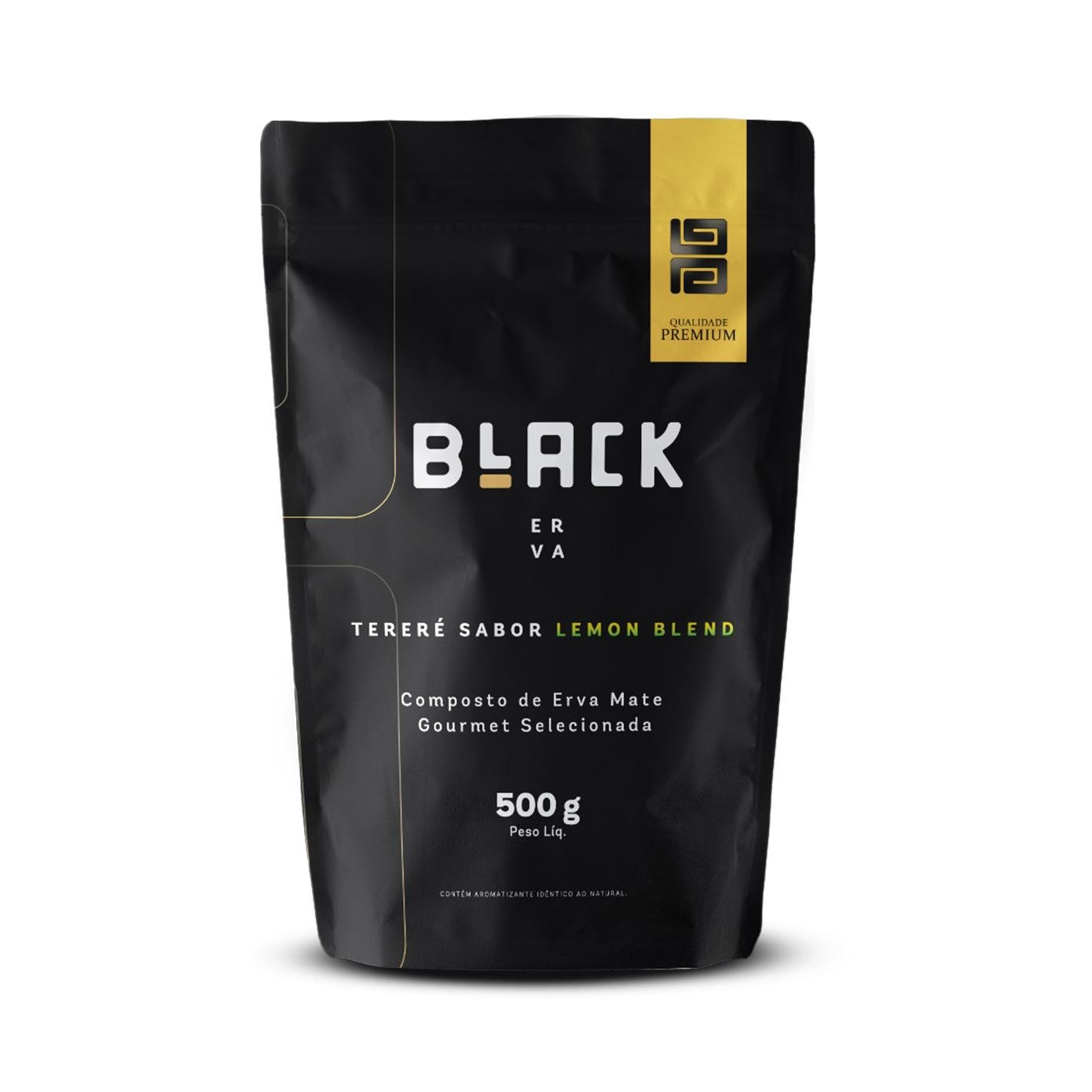 ERVA MATE BLACK LEMON BLEND 500G